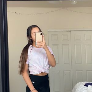 tie dye crop top from pacsun